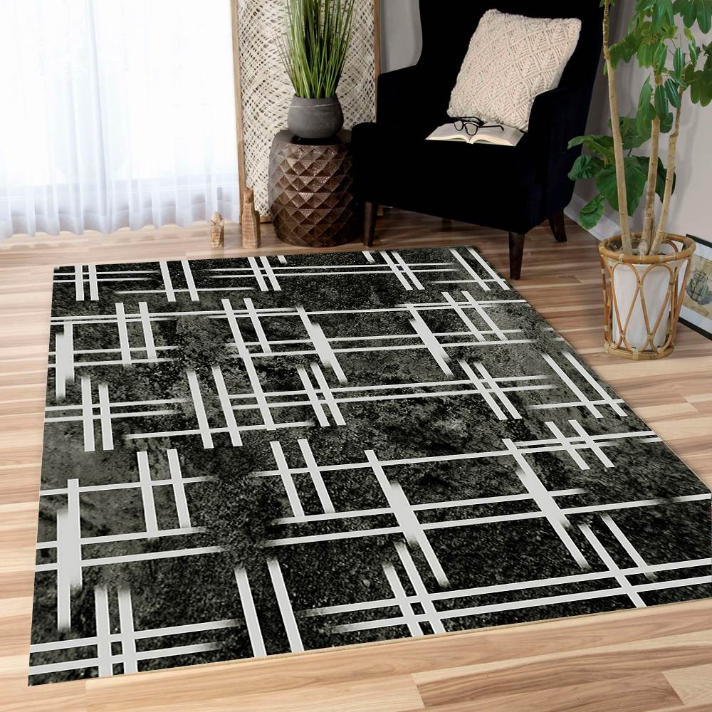 

Mosimoso Главная H095 Коврик с цифровой печатью на подошве 50x80 cm чёрный