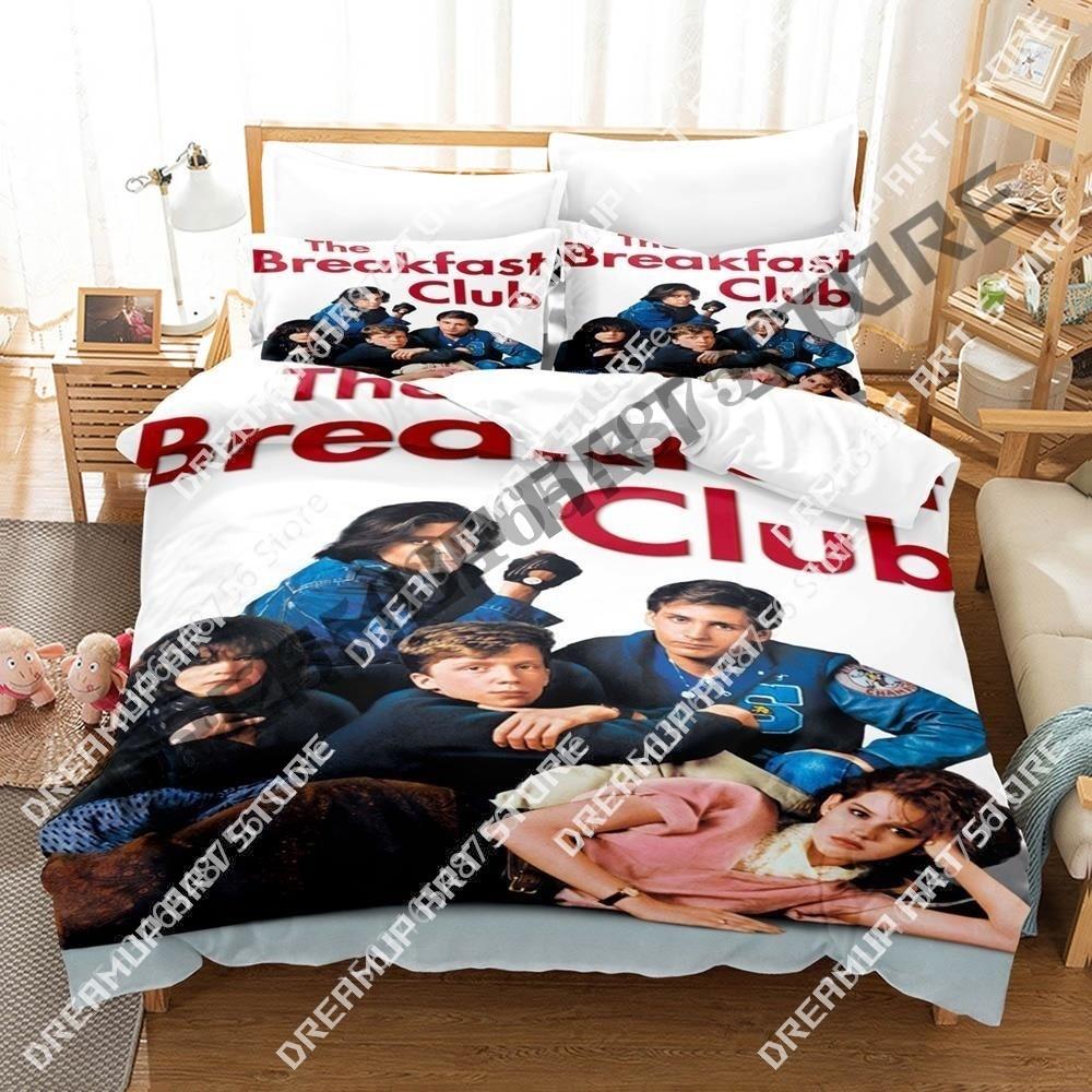 3D Print The Breakfast Club Bedding Set Boys Girl Twin Queen King Size Duvet Cover Pillowcase Bed boys Adult Home Textiles