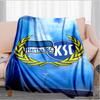Coperta con stemma Hertha BSC Berlin Adatta per Divani, Letti, Uffici e Campeggio - Regalo Perfetto per Halloween Natale