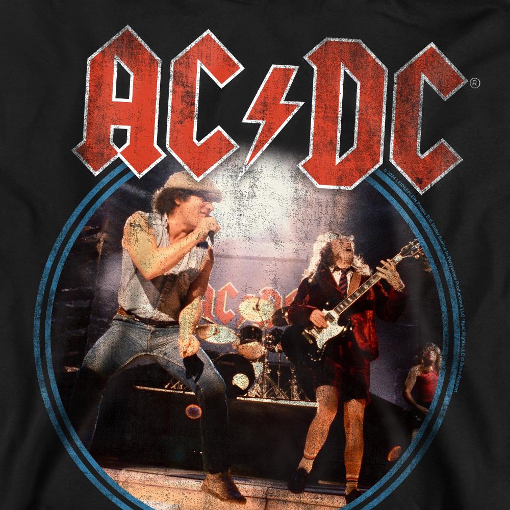 AC/DC Unisex-Sweatshirt mit Tour-Logo für Erwachsene