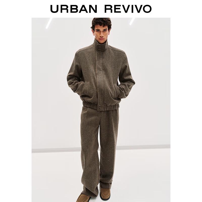 UR2025 Men's Amber Flow Retro Oversized Jacket