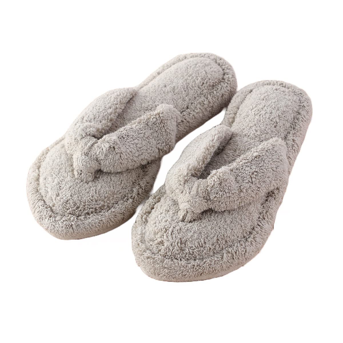 

in VOCE Towel Sandal Slippers Indoor Stylish Size L [Uchino] [Featured Magazine] Relax Washable, Antibacterial, Odor-Resistant, Non-Slip, Unisex, бежевий