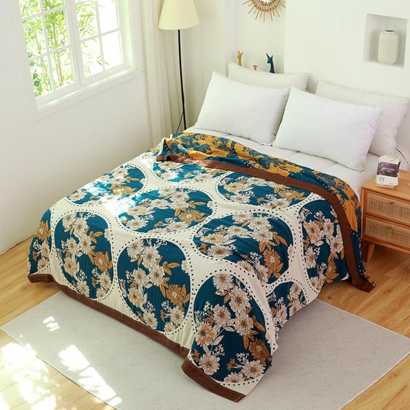 Five-Layer Cotton Gauze Nap Blanket
