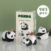 Cute Panda Building Blocks: Creative Series  Educational Toy For Model Decoration Halloween/Thanksgiving Day/Christmas Gift