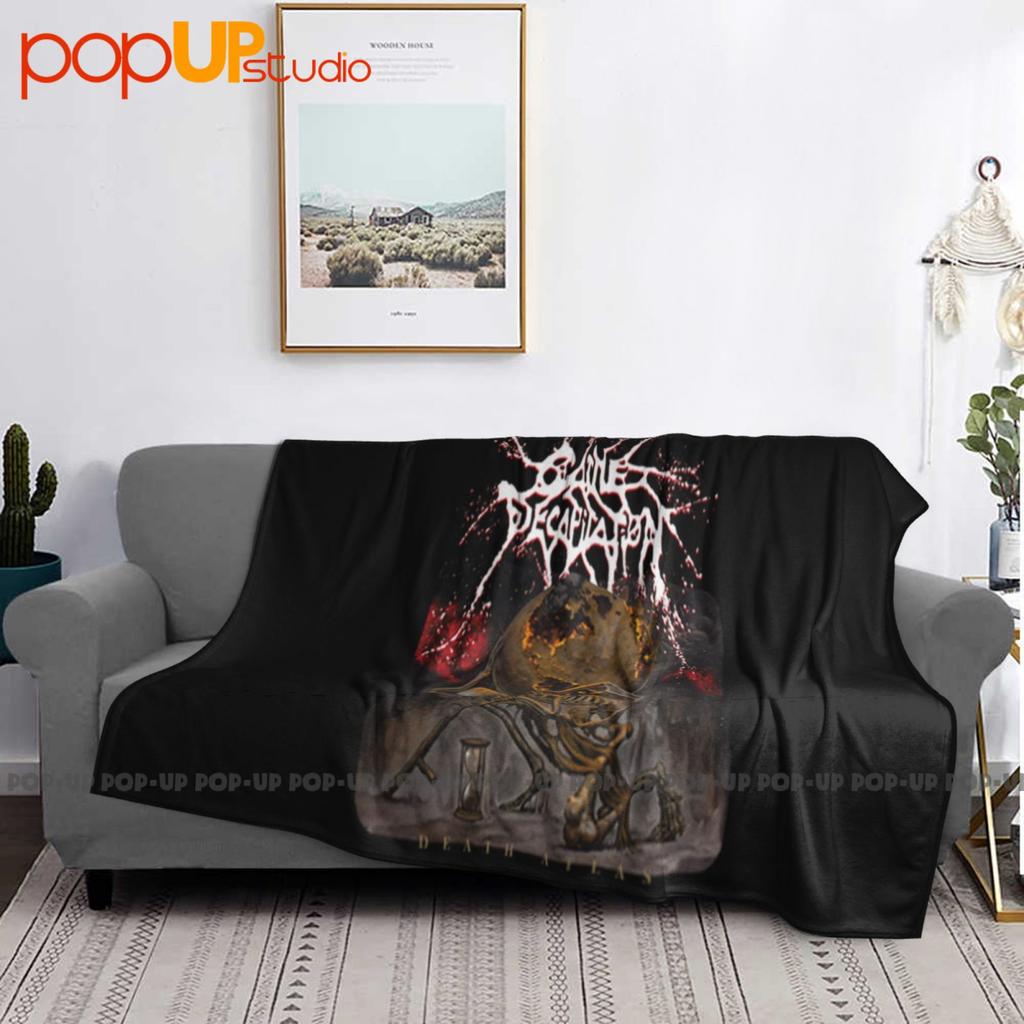 Cattle Decapitation Death Atlas Carcass Pig Destroyer Ultra-Soft Blanket Quilt Winter Sofa Cover Bed Covers
