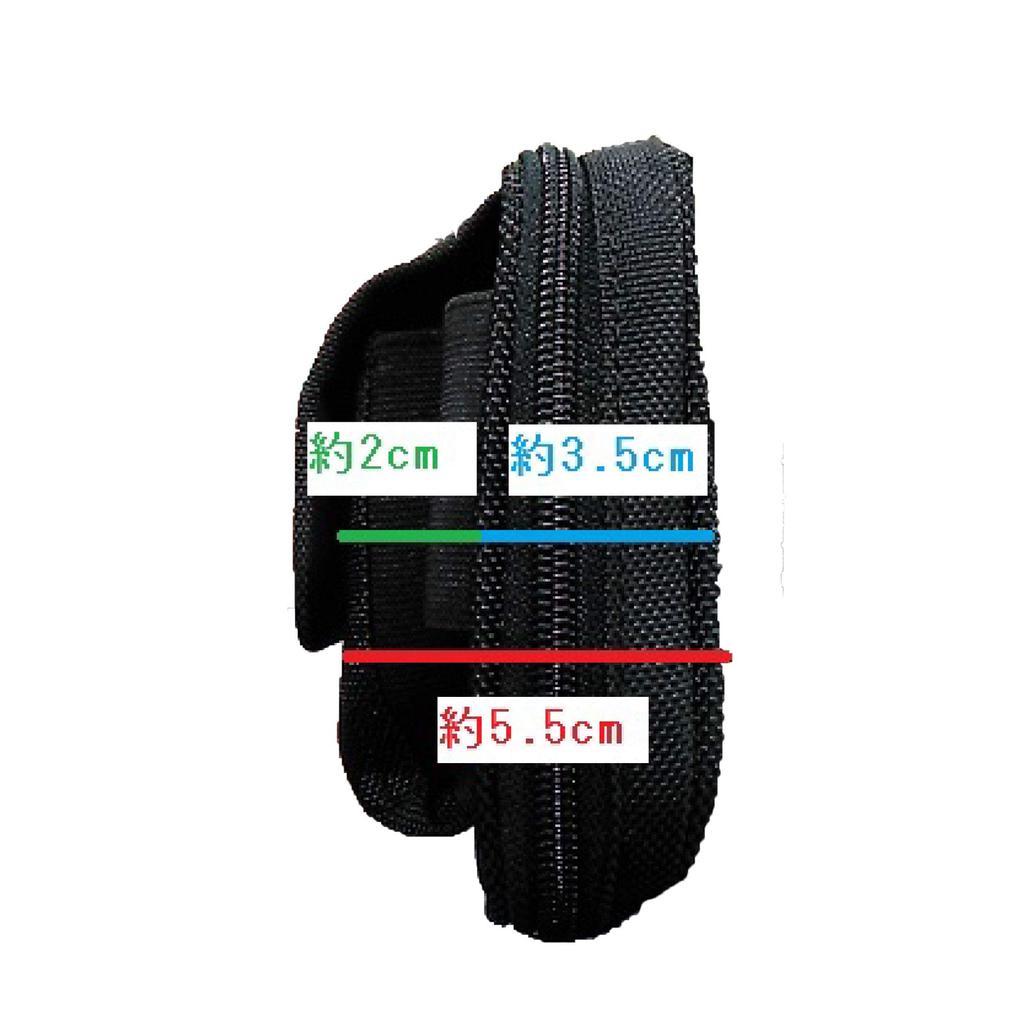 LOGOS Hip Cargo 4 Bag Pouch with Belt and Storage Pocket No. Carabiner, Loop,