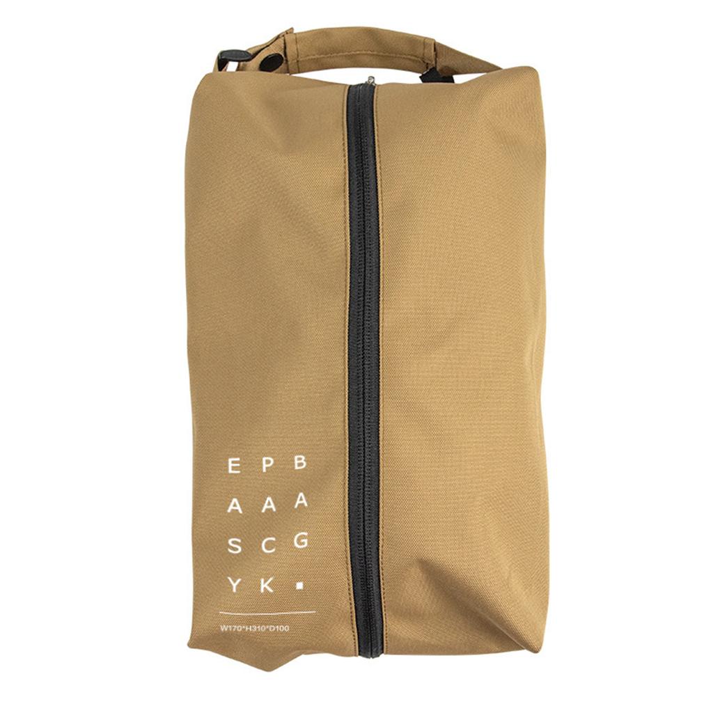 Oppbevaringsposer for sko i Oxford-stoff Bærbar skooppbevaringsveske Herre Dame Sneakers Organizer Glidelås Skopose Hengende pose