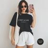 Unisexs Cest La Vie Paris Print Casual T Shirt French Style Oversized Crew Neck Lover Stateunisext Top Vintage Washed Slightly