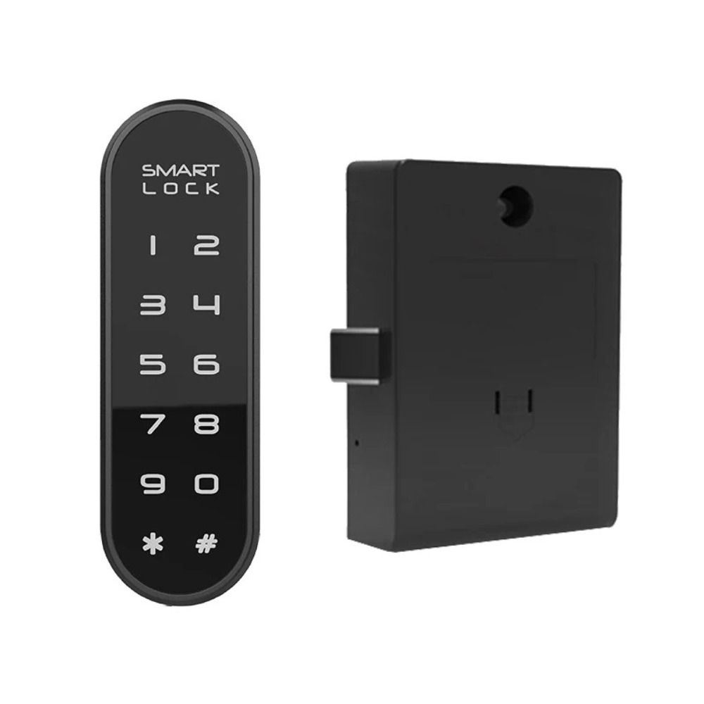 Touch Keypad Electric Lock Digital Cabinet Lock Smart Drawer Lock Home Security