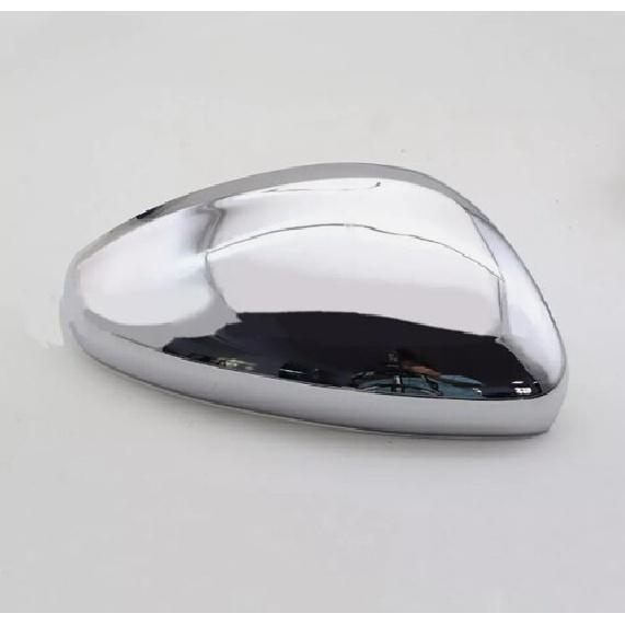 For 2012- Peugeot 208 Right Passenger Door Wing Mirror Cover Cap Case Chrome