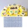 Resin Mold for Resin Chinese Mahjong Tiles Silicone Mold Epoxy Silicone Molds for DIY Personalized for Play Game Craft