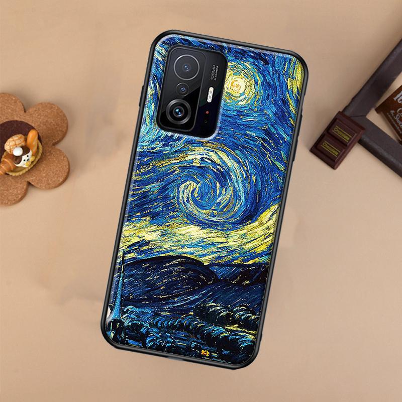 Oil Painting Van Gogh Case For Xiaomi POCO X7 Pro X3 X5 X6 F3 F5 F6 M6 Pro 11T 12T 13T 14T Pro 13 14 Ultra Cover
