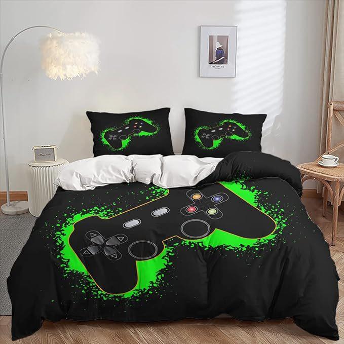 Three-Piece Digital Printing Kit Bedding, Gamepad Home Textile Four-Piece Quilt Cover