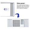 Foldable Design Air Conditioner Baffle Air Conditioner Filler Kit  Indoor Temperature Control