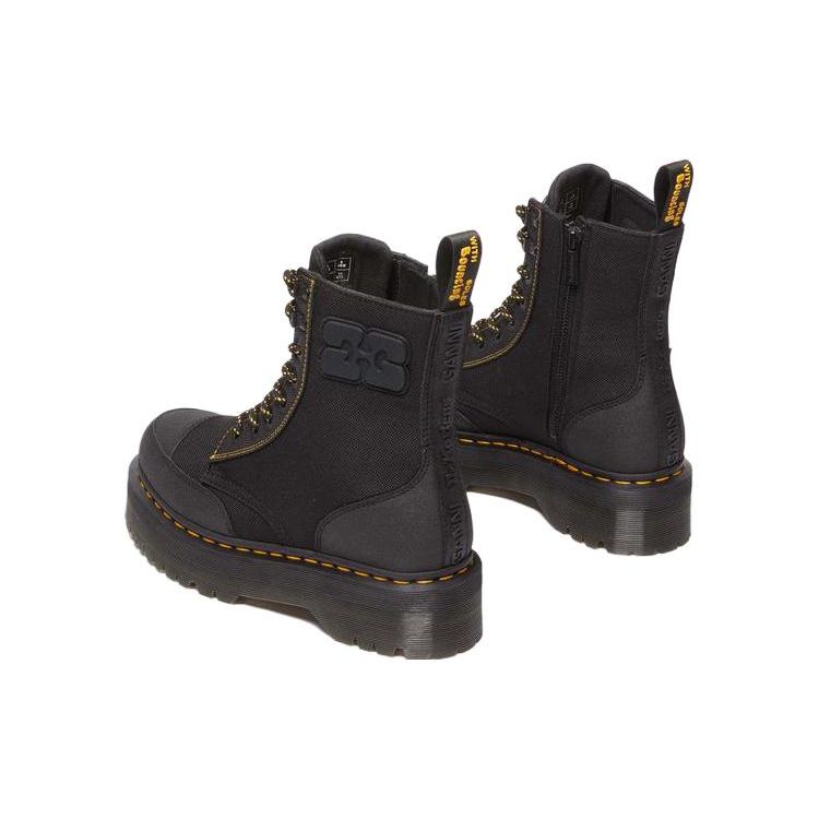 Dr. Martens GANNI x Jadon Platform Boot Extra Tough Unisex Sneakers Black 31794001