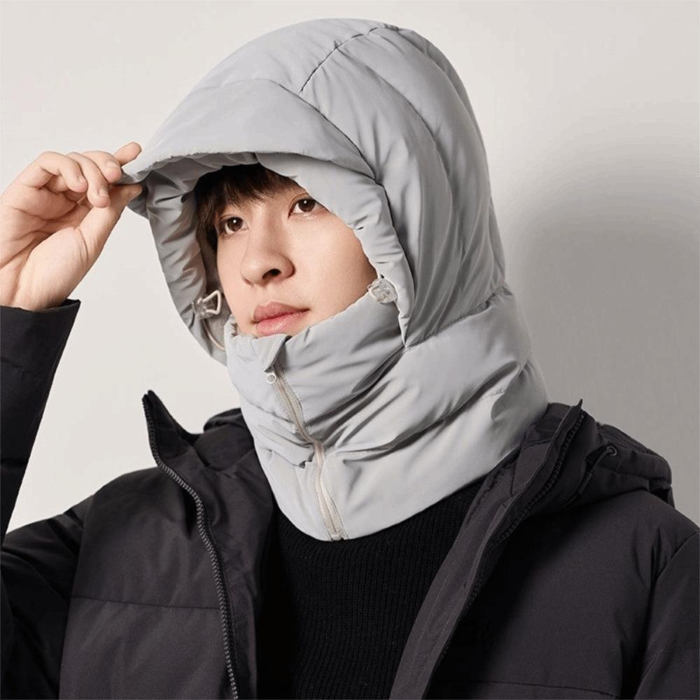 Cold Resistant 3-in-1 Winter Cycling Hat Windproof Lei Feng Hat Warm Scarf Face Mask  Outdoor
