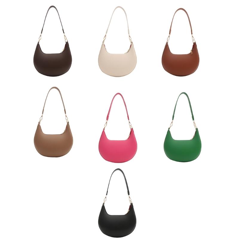 2024 Shoulder Bags Crescent Bag Fashion Armpit Bag for Girl Women Handbag Underarm Bag