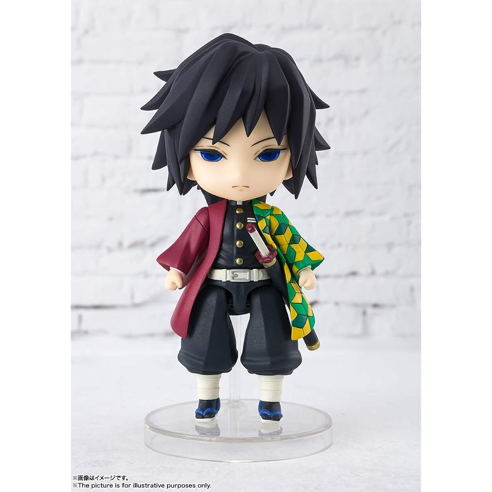 TAMASHII NATIONS Figuarts Mini Demon Slayer Tomioka Giyu Approx. 90mm PVC/ABS Pre-painted Action ...