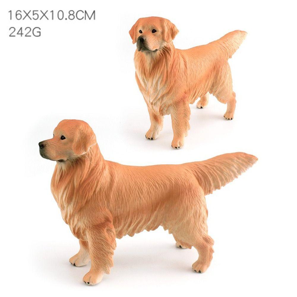Exquisite PVC Farm Dogs Model Teddy Dog Shiba Inu Corgi Lifelike Realistic Pet Figurines Puppy Action Figures Desktop Ornament