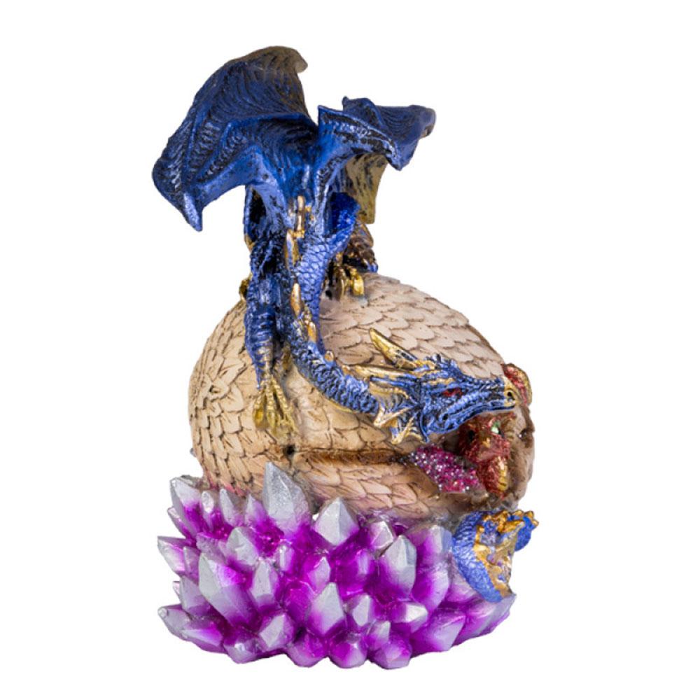 Dragons On Egg with Crystal