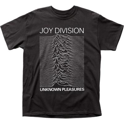 Joy Division Unknown Pleasures Pánske tričko Rock N Roll Hudobná kapela Tričko Nové Čierne