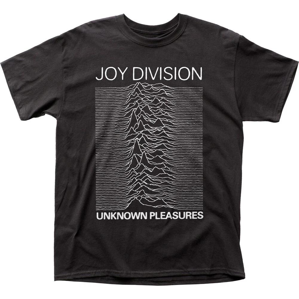 

Joy Division Unknown Pleasures Мужская футболка Рок-н-ролл Музыкальная группа Футболка Новая Черная L