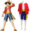 Monkey Piece One D Luffy New World Costume Outfits For Halloween  Party Cosplay
