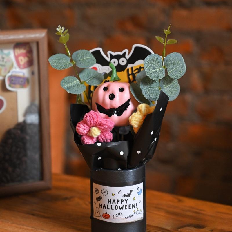 Halloween Gift Decorations Artificial Simulation Halloween Pumpkins Bouquet