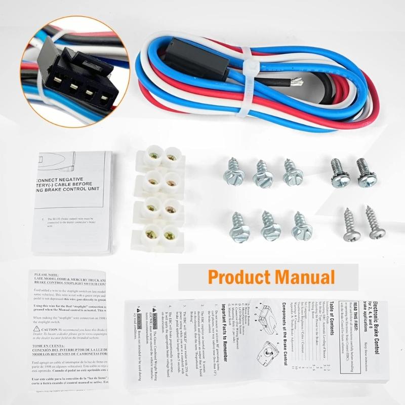 Truck Brake Controller for P3 90195 Electric Proportional Trailer Brake Controller Box Brake Controller Brake Control