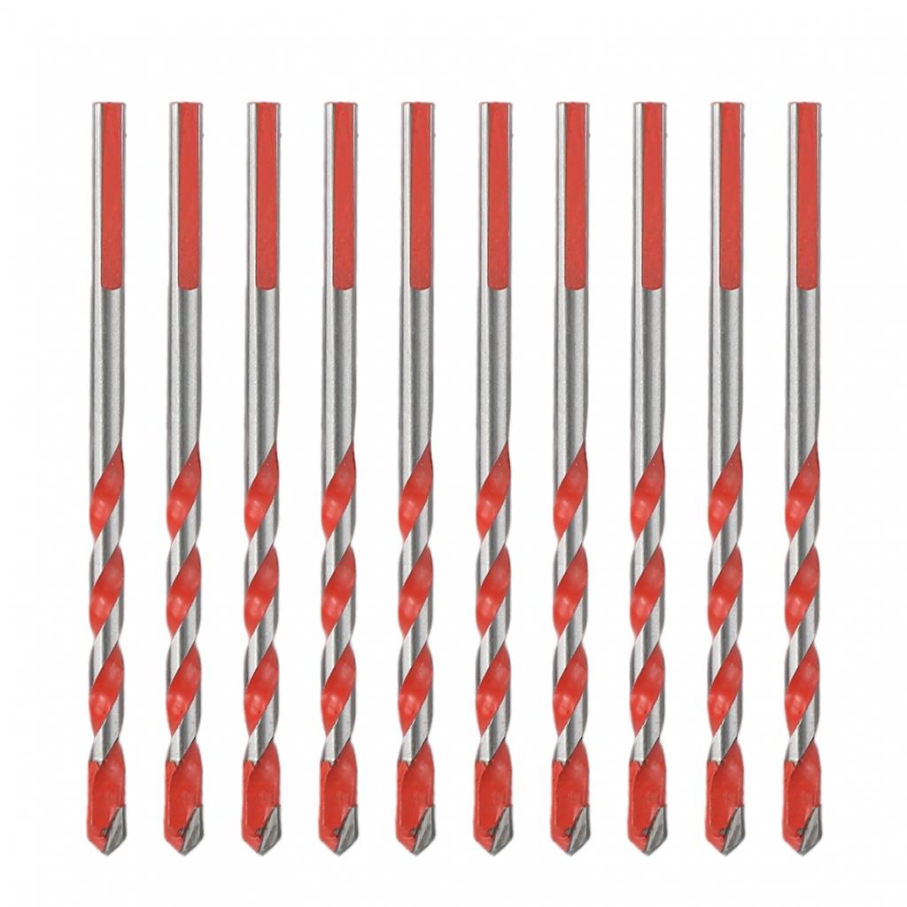 10 X Tile & Glass Multifunction Drill Bit Set For Ceramic Porcelain Masonry 6MM
