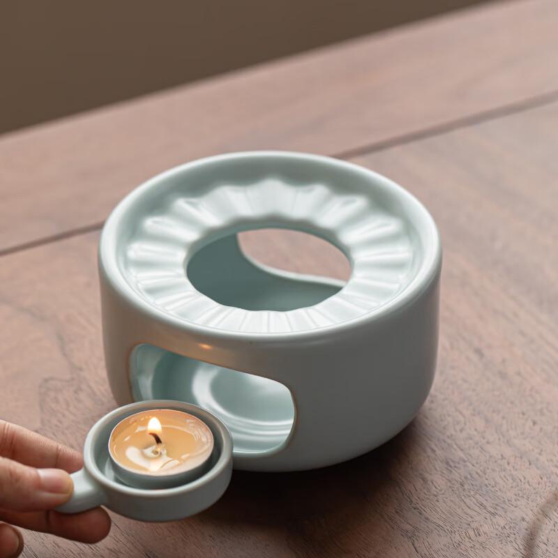 Ceramic Tea Warmer Stove Set