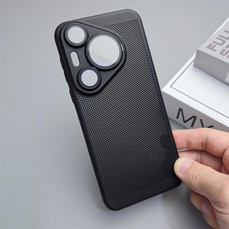 Huawei Pura 80 70 Ultra P80 P70 P60 P50 Pro P60Art P50E P40 Glass Lens Protection Cover Cooling Heat Dissipation Phone Case