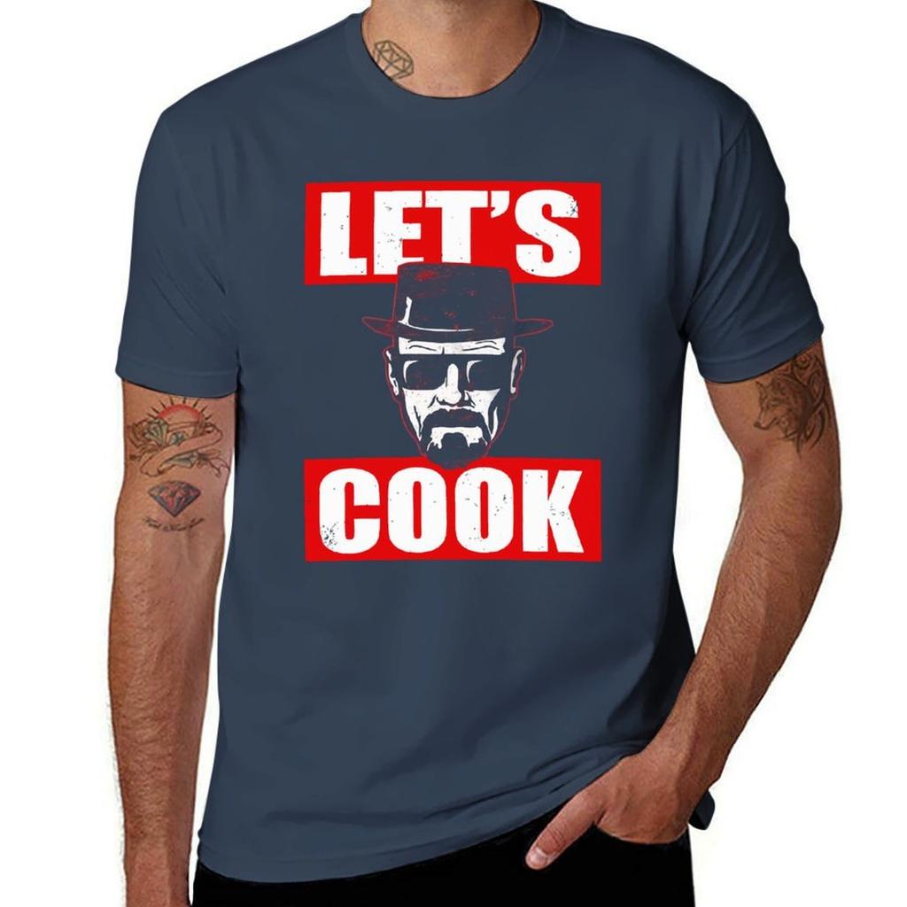 Lets Cook Badheisenberg Tshirt High Elasticity Sports Tee Shirt