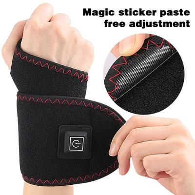 Wrist Heating Pad Electric Wrist Thumb Brace Heating Pad 3 Heat Levels Hand Wrap Brace for Carpal Tunnel Relief Arthritis Pain Support