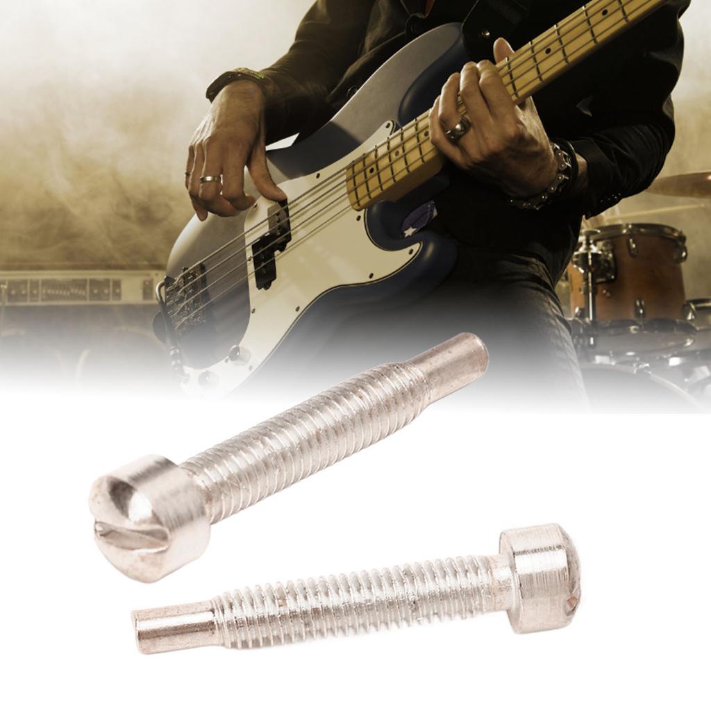 12Pcs Guitar Neck Mounting Screws Pickup Accessories Bass Parts Hardware