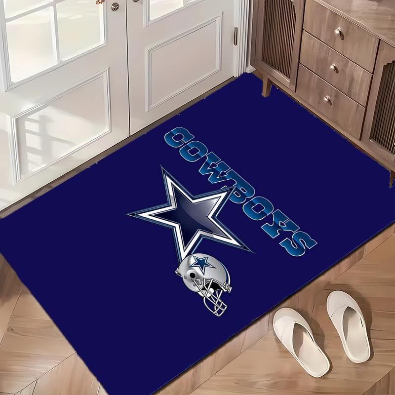 Dallas Cowboys (1) Kancelářské koberce vhodné do obývacích pokojů, ložnic, kanceláří a kuchyní dárek pro moderní domácí dekoraci