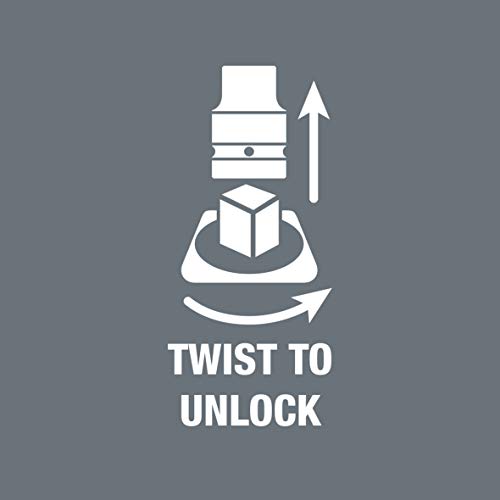 WERA 9-Piece Deep Socket Wrench Set with 3/8" Drive and Storage Rails (Product Code: 005440)