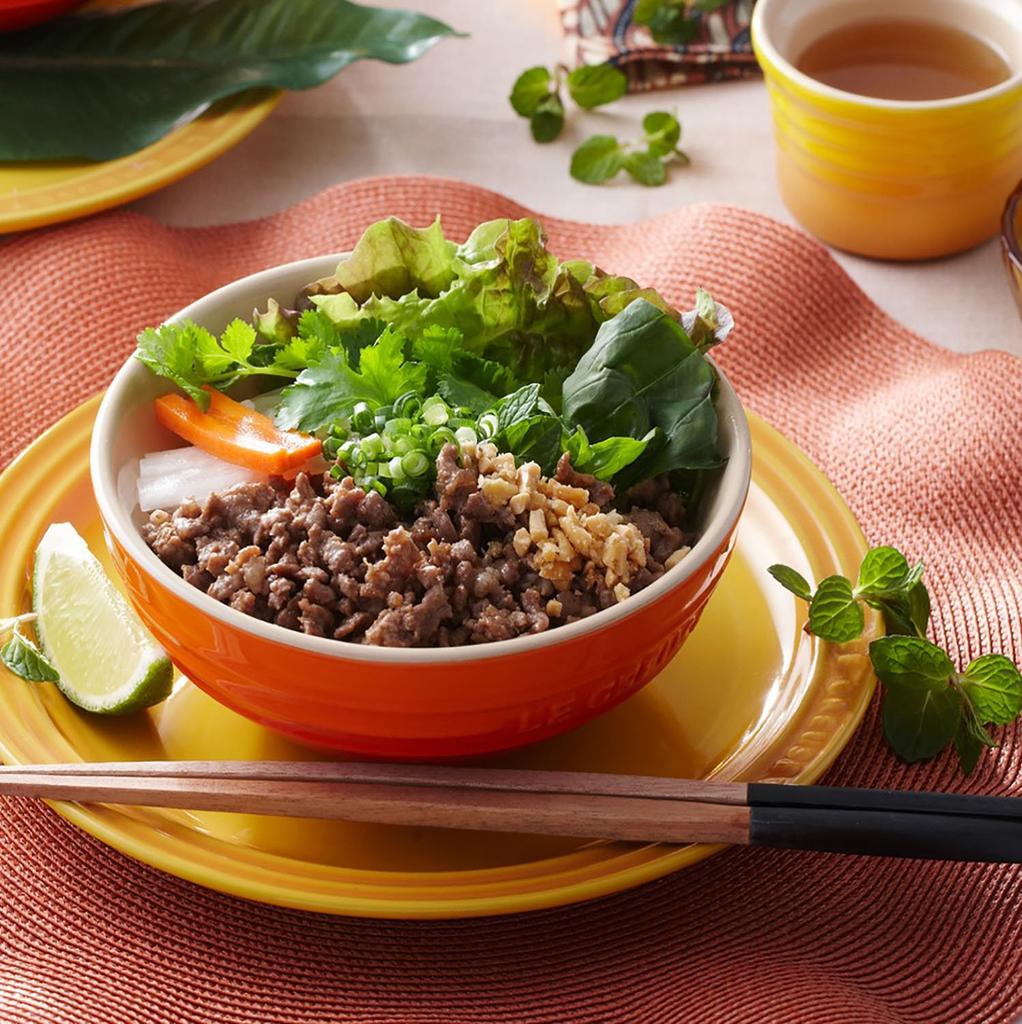 Le Creuset Multi-Bowl Bowl, 15 Cm, Rose Quartz, Heat and Cold Resistant, Microwave and Oven Safe, Set of 2 [Official Japanese Product]