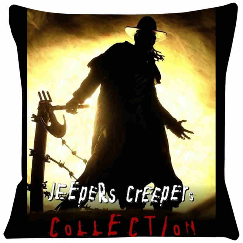 Superweiche Kissenhülle Horrorfilm 45x45 Kissen für Stühle Heimdekorationskissen für Sofa Überwurf-Kissenbezug SJ219