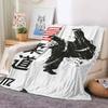 Fashion print Judo Blanket For Sofa Office Bed Plane Travel Sleep Read Relax Camping Soft And Warm