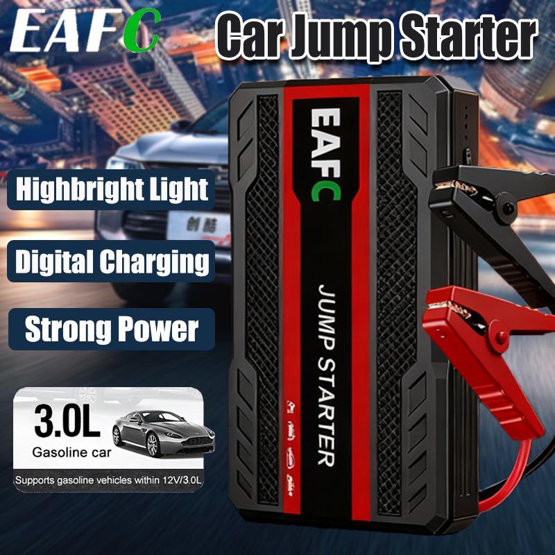 Hett Erbjudande Bärbar Bilstartare Powerbank med LED-ljus, Ny Uppgradering Bil Nödstarter Stödjer Start av 12V Bensinbilar
