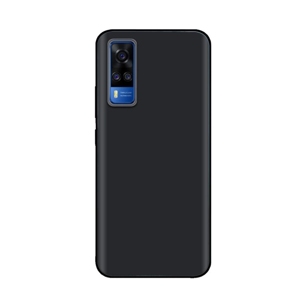 Für vivo Y31 2021 Hülle Weiche Schwarze Silikon Rückabdeckung Fundas Für Vivo Y51a Y51 2020 Dezember V2030 Y 51 VivoY31 V2036 Handyhülle