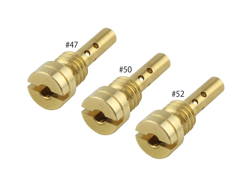 POSH Motorcycle Equipment Pilot Jet 3 Oversized Pilot Jet Set KEIHIN FCR | CVK30-36 (15X5.4/FCR) 700019-10