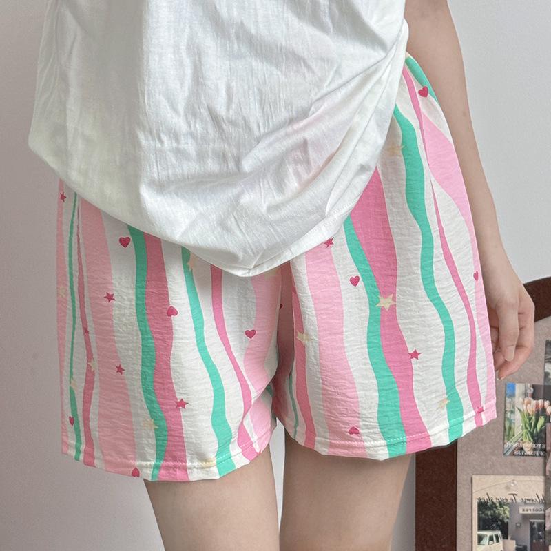 

Womens Cute Spring-Fall Pajama Pants – Lightweight, Loose-Fit, Outdoor-Ready, Cool & Casual for Summer M Recommended 75-95 catties