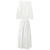 SanCai Embroidered Sleeveless Top and Skirt Set