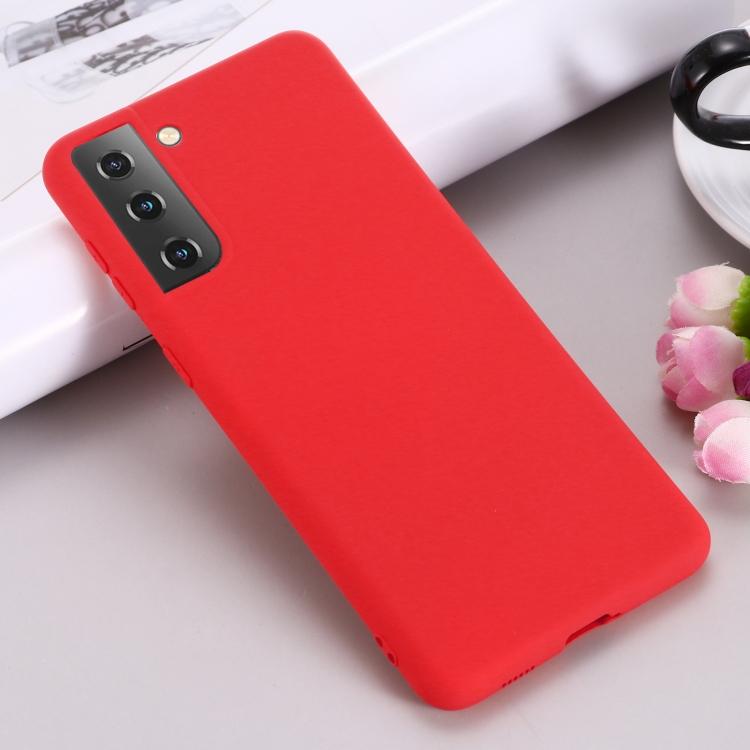 Top Sale Comfortable for Samsung Galaxy S21 5G Solid Color Iiquid Silicone Full Package Anti Drop Protective Phone Case
