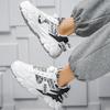 Putian Herrenschuhe Herbst atmungsaktiv Mode Trend Casual Sport Laufschuhe vier Jahreszeiten dicke Sohle erhöhend Dad Shoes