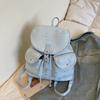 2026 Early Spring New Casual Large Capacity Backpacks Starry Sky String High Quality Denim Designer Style Backpacks for Women