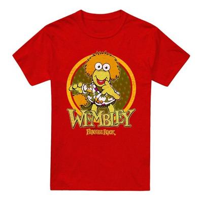 Fraggle Rock Unisexowy T-shirt dla dorosłych Wembley Fraggle Circle