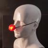 Rote Leuchtende Clownsnasen Cosplay-Nasen Zirkusnasen für Halloween Weihnachten Karneval Kostümparty Erwachsene Verkleidung